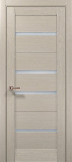 Ușă de interior ML 57 – Modernă, cu 4 inserții mate / Millenium - Carlo Porte