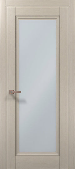 Ușă interior ML 715 – Cu sticlă satinată centrală, eleganță și lumină / Millenium - Carlo Porte