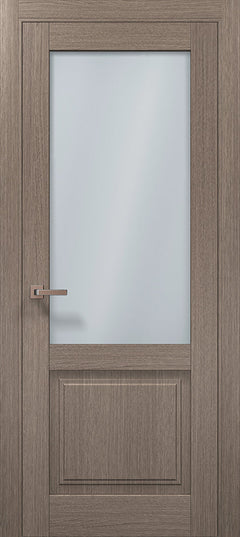 Ușă interior ML 11 – Eleganță cu panou vitrat mat / Millenium - Carlo Porte