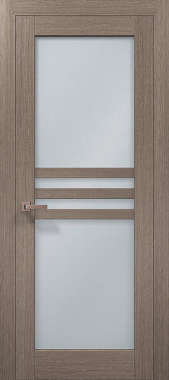 Ușă de interior ML 30 – Panou din sticlă cu fâșii orizontale duble, / Millenium - Carlo Porte