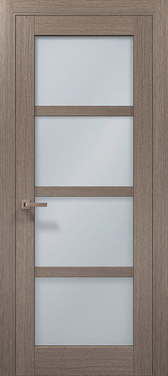 Ușă interior ML 32 – Stil modern cu panouri vitrate mate / Millenium - Carlo Porte