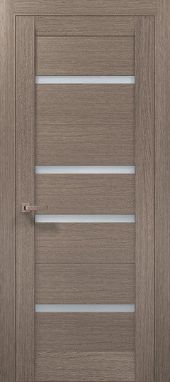 Ușă de interior ML 57 – Modernă, cu 4 inserții mate / Millenium - Carlo Porte