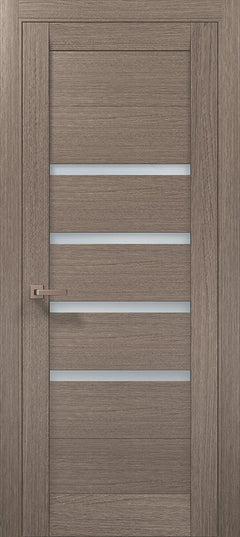 Ușă Interior ML-59 – Design Modern cu 4 Inserții Satinate / Millenium - Carlo Porte