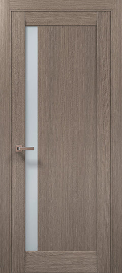 Ușă de interior ML 64 – Eleganță Minimalistă cu Geam Lateral / Millenium - Carlo Porte