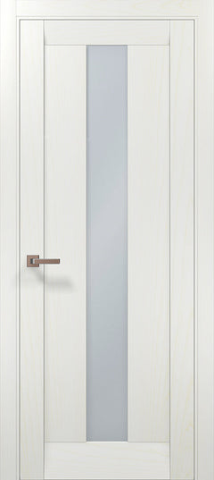 Ușa ML 01 – Minimalism cu sticlă satinată centrală / Millenium - Carlo Porte