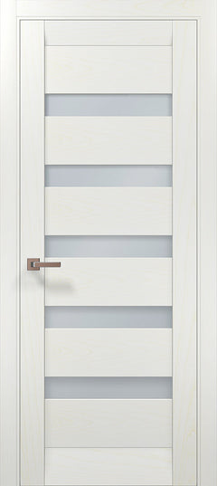 Ușă interior ML-02 – design modern cu inserții de sticlă satinată / Millenium - Carlo Porte