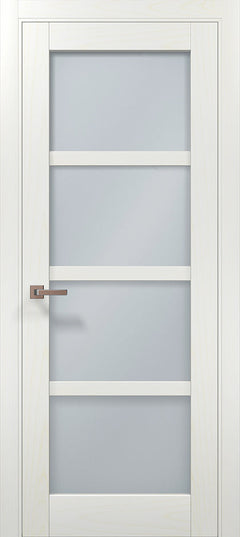 Ușă interior ML 32 – Stil modern cu panouri vitrate mate / Millenium - Carlo Porte