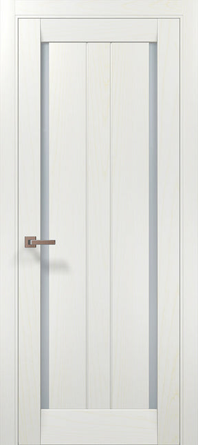 Ușă de interior ML-621 cu geam dublu lateral și riflaj vertical / Millenium - Carlo Porte