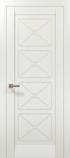 Ușă de interior ML 712 – Design simetric cu 4 panouri încrustate / Millenium - Carlo Porte