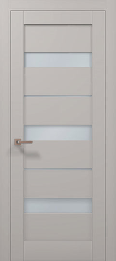 Ușă de interior ML 22 – Design cu fâșii orizontale și sticlă  / Millenium - Carlo Porte
