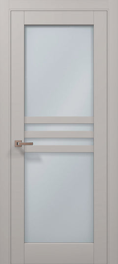 Ușă de interior ML 30 – Panou din sticlă cu fâșii orizontale duble, / Millenium - Carlo Porte