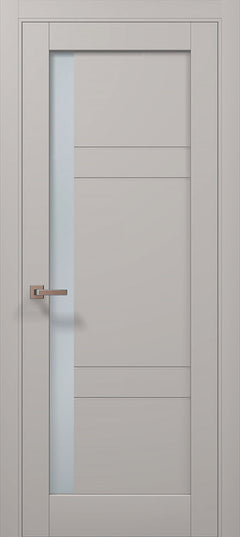 Ușă de interior Millenium ML 644 – Eleganță echilibrată cu fereastră verticală laterală / Millenium - Carlo Porte