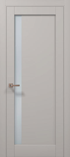 Ușă de interior ML 64 – Eleganță Minimalistă cu Geam Lateral / Millenium - Carlo Porte