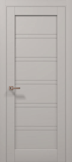 Ușă de interior ML 709 – Design echilibrat cu riflaje orizontale, finisaje premium / Millenium - Carlo Porte