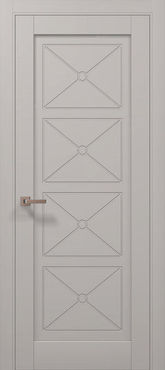 Ușă de interior ML 712 – Design simetric cu 4 panouri încrustate / Millenium - Carlo Porte