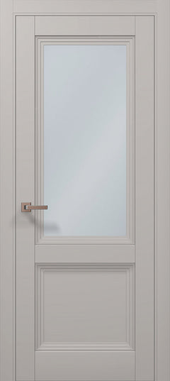 Ușă interior ML 717 – Eleganță clasică cu sticlă satinată / Millenium - Carlo Porte