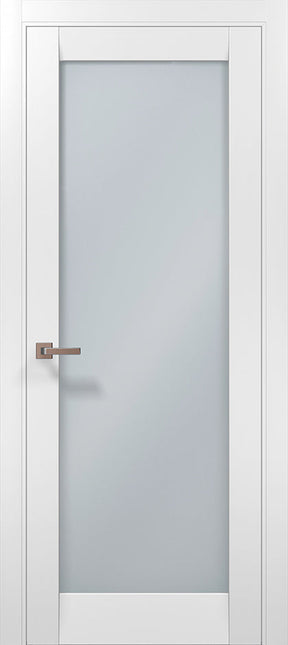 Ușă interior ML 00 Satin – Design full sticlă mată / Millenium - Carlo Porte