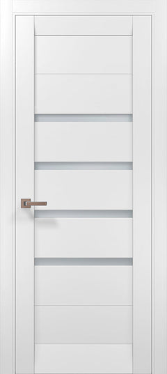 Ușă Interior ML-59 – Design Modern cu 4 Inserții Satinate / Millenium - Carlo Porte