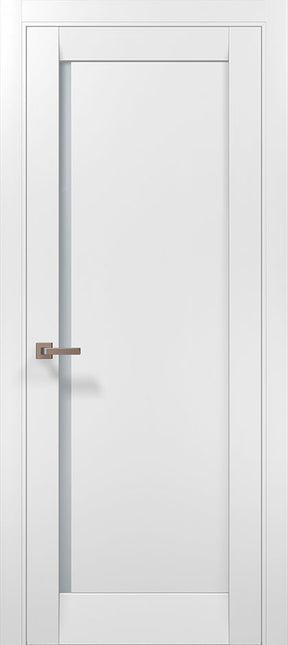 Ușă ML-61 – design vertical cu sticlă mată / Millenium - Carlo Porte