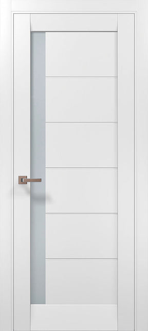 Ușă interior Millenium ML-643 – Design modern cu fereastră laterală elegantă / Millenium - Carlo Porte