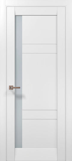 Ușă de interior Millenium ML 644 – Eleganță echilibrată cu fereastră verticală laterală / Millenium - Carlo Porte