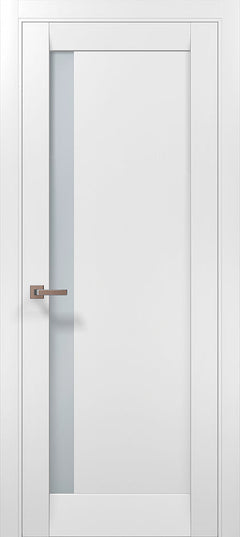 Ușă de interior ML 64 – Eleganță Minimalistă cu Geam Lateral / Millenium - Carlo Porte