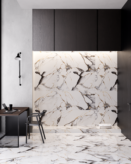 GRESIE MONET BLACK GOLD 60X120