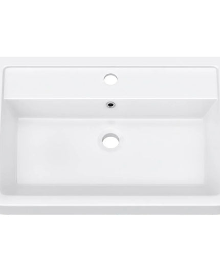 Mobilier de baie suspendat Vista, Alb