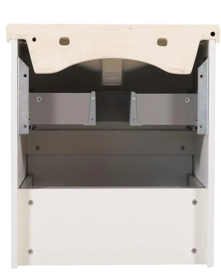 Mobilier de baie suspendat Infinity, Alb