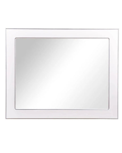 Oglindă Beatrice  Alb+Crom