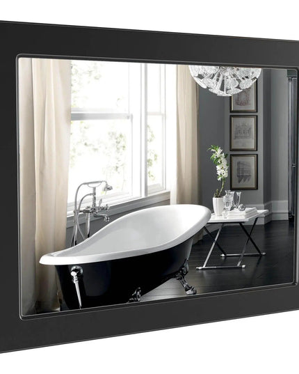 Oglindă Beatrice Negru+Crom