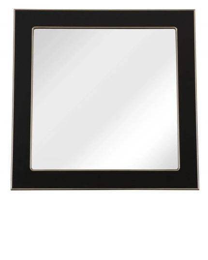 Oglindă Beatrice Negru+Auriu