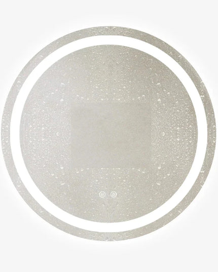 Oglindă Baie LED rotundă 70 cm cu funcție Dezaburire , J105