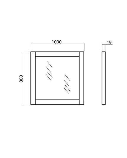 Oglindă Olimpia 100 cm