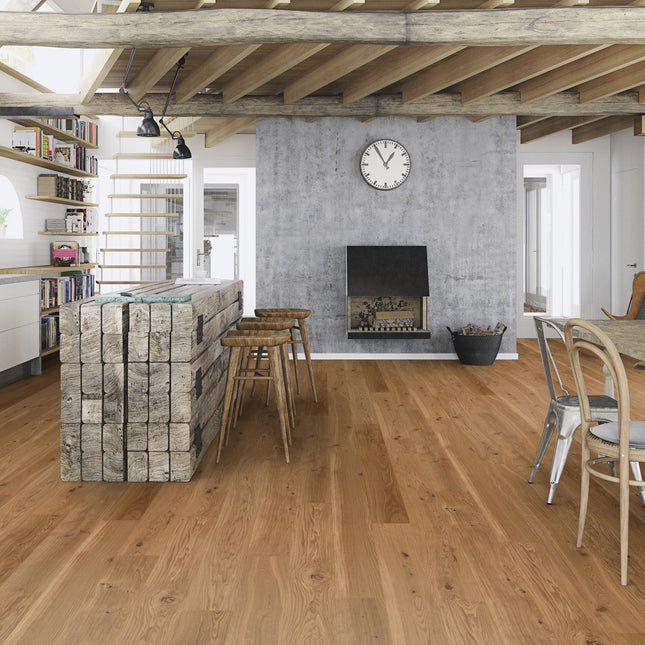 Parchet Stratificat Stejar Indian Summer Vivo, 13.2mm Plank 181, Boen