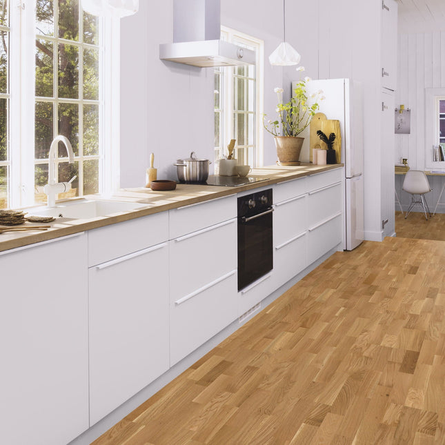 Parchet Stratificat Stejar Transparent Finale, 13.2mm 3-Strip, Boen