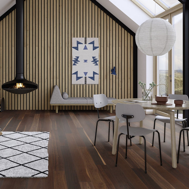 Parchet Stratificat Stejar Transparent smoked Marcato, 14mm Plank 138, Boen