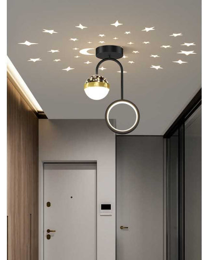 Plafonieră LED Cer Înstelat Negru  9200