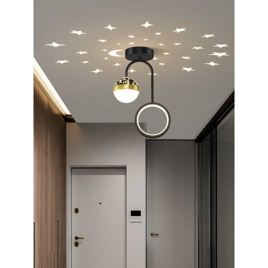 Plafonieră LED Cer Înstelat Negru  9200