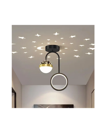 Plafonieră LED Cer Înstelat Negru  9200