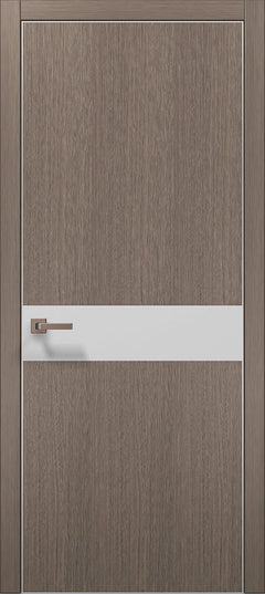 Ușă de interior PL-03 – design modern cu inserție din sticlă