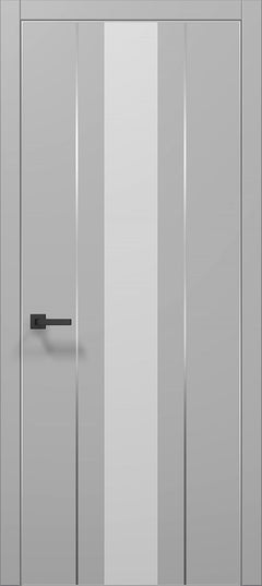 Ușă de interior PL-29 – design vertical cu oglindă/sticlă aplicată