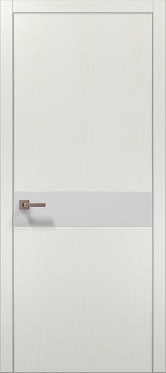 Ușă de interior PL-03 – design modern cu inserție din sticlă
