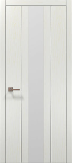 Ușă de interior PL-29 – design vertical cu oglindă/sticlă aplicată