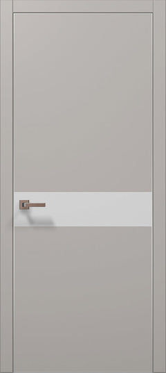 Ușă de interior PL-03 – design modern cu inserție din sticlă
