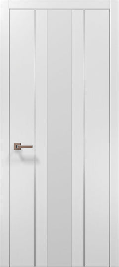 Ușă de interior PL-29 – design vertical cu oglindă/sticlă aplicată
