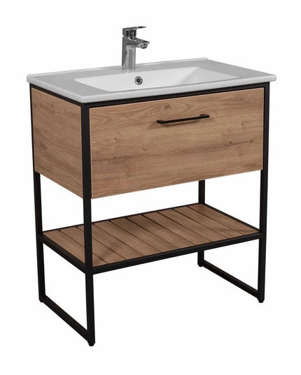 Mobilier baie pe pardoseală Loft Scandi Seville – Design Nordic