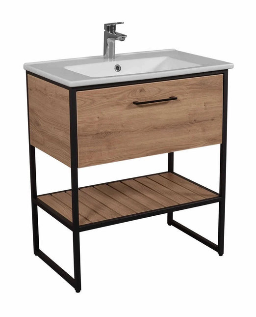 Mobilier baie pe pardoseală Loft Scandi Seville – Design Nordic