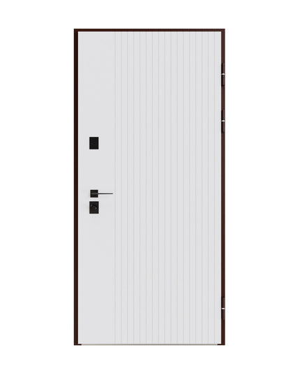 Ușă de intrare San Remo (Alb Interior)
