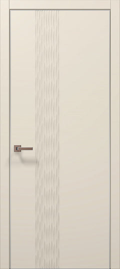 Ușă interior ST-12 – design sculptat,  model 3D vertical / Style - Carlo Porte